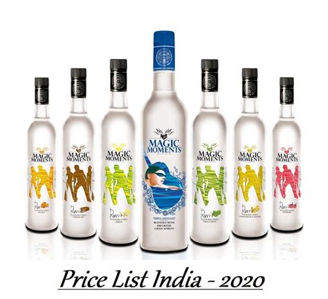 Magic moments vodka price range